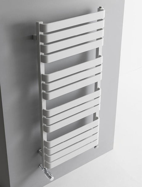 Crosswater Designer Towel Radiator Crosswater Celeste Designer Towel Rail in Soft White White