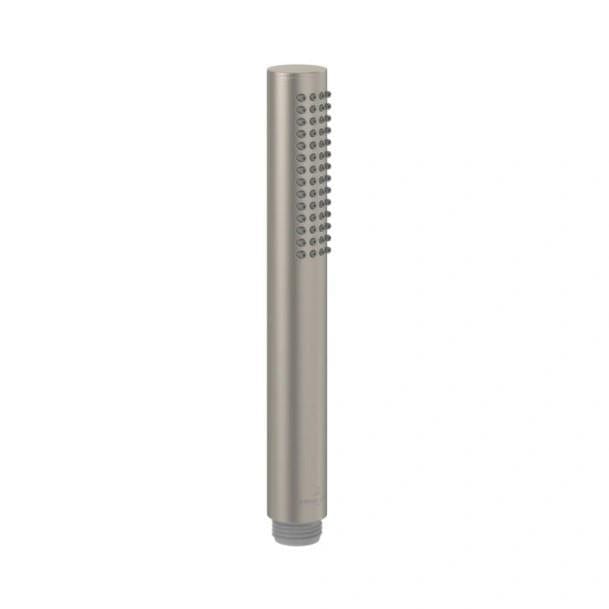 Villeroy & Boch Shower Handset Brushed Nickel Matt Villeroy & Boch Verve Single Function Round PencilShower Handset