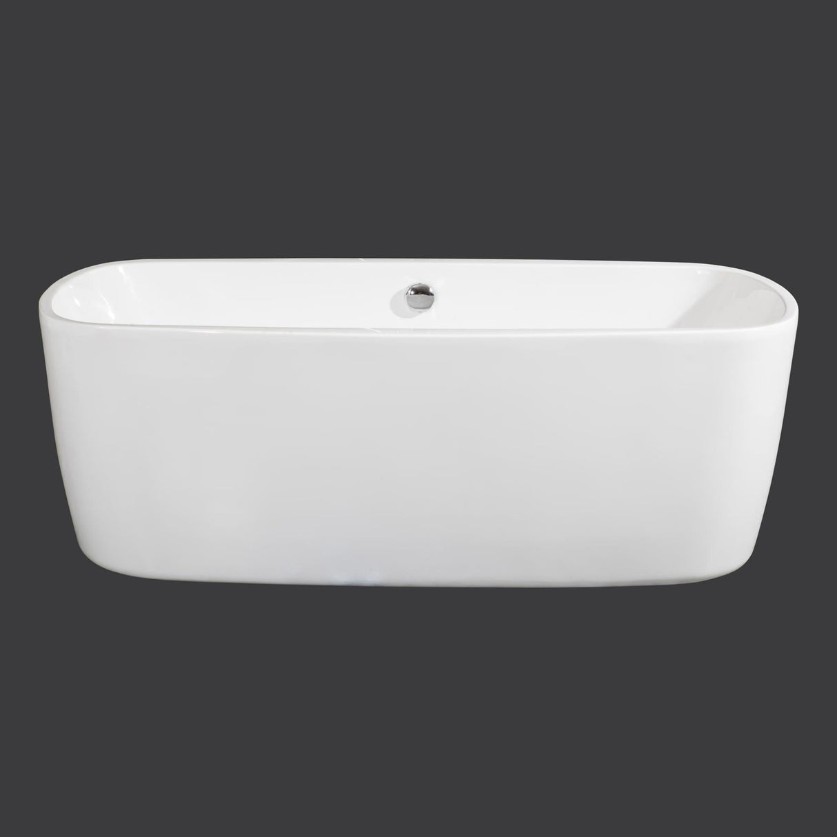 Imex Modern Freestanding Bath Imex Liberty Freestanding Bath - 1700 x 810mm - White Gloss