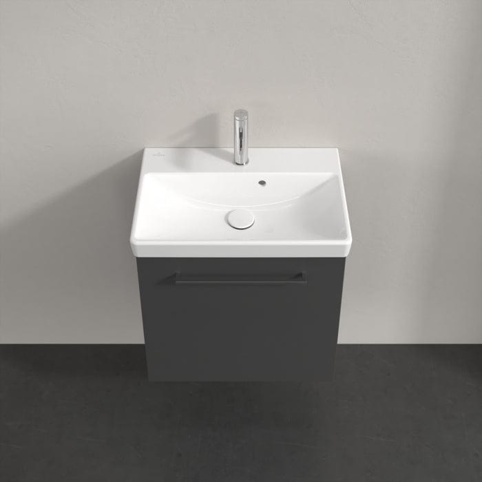Villeroy & Boch Wall Mounted Vanity Unit Villeroy & Boch Avento Wall Hung Vanity Unit 530mm One Door with Basin
