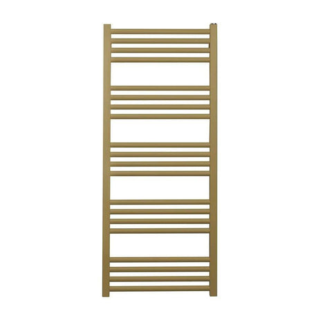 Crosswater Ladder Rail 1140 x 480mm / Central Heating Crosswater MPRO Designer Vertical Towel Radiator in Brushed Brass