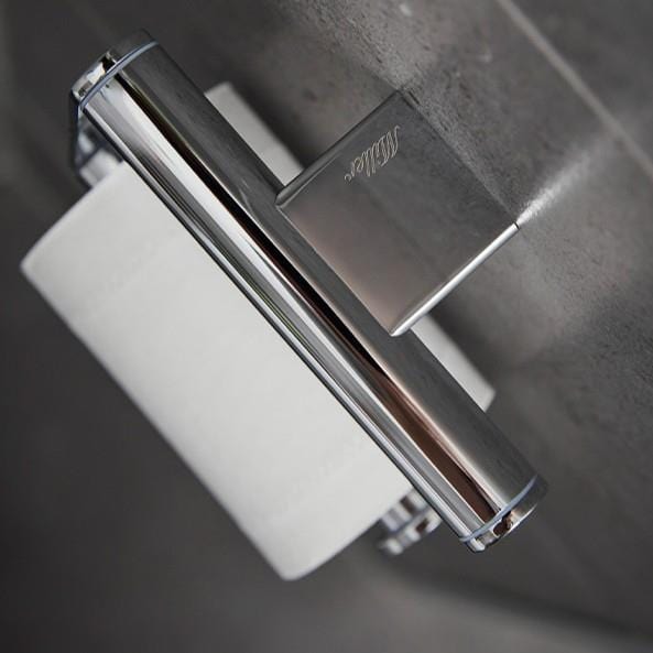 Miller Toilet Roll Holder Miller Boston Toilet Roll Holder in Chrome