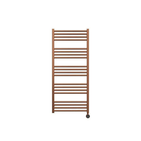 Crosswater Ladder Rail 1140 x 480mm / Electric Only Crosswater MPRO Designer Vertical Towel Radiator in Brushed Bronze