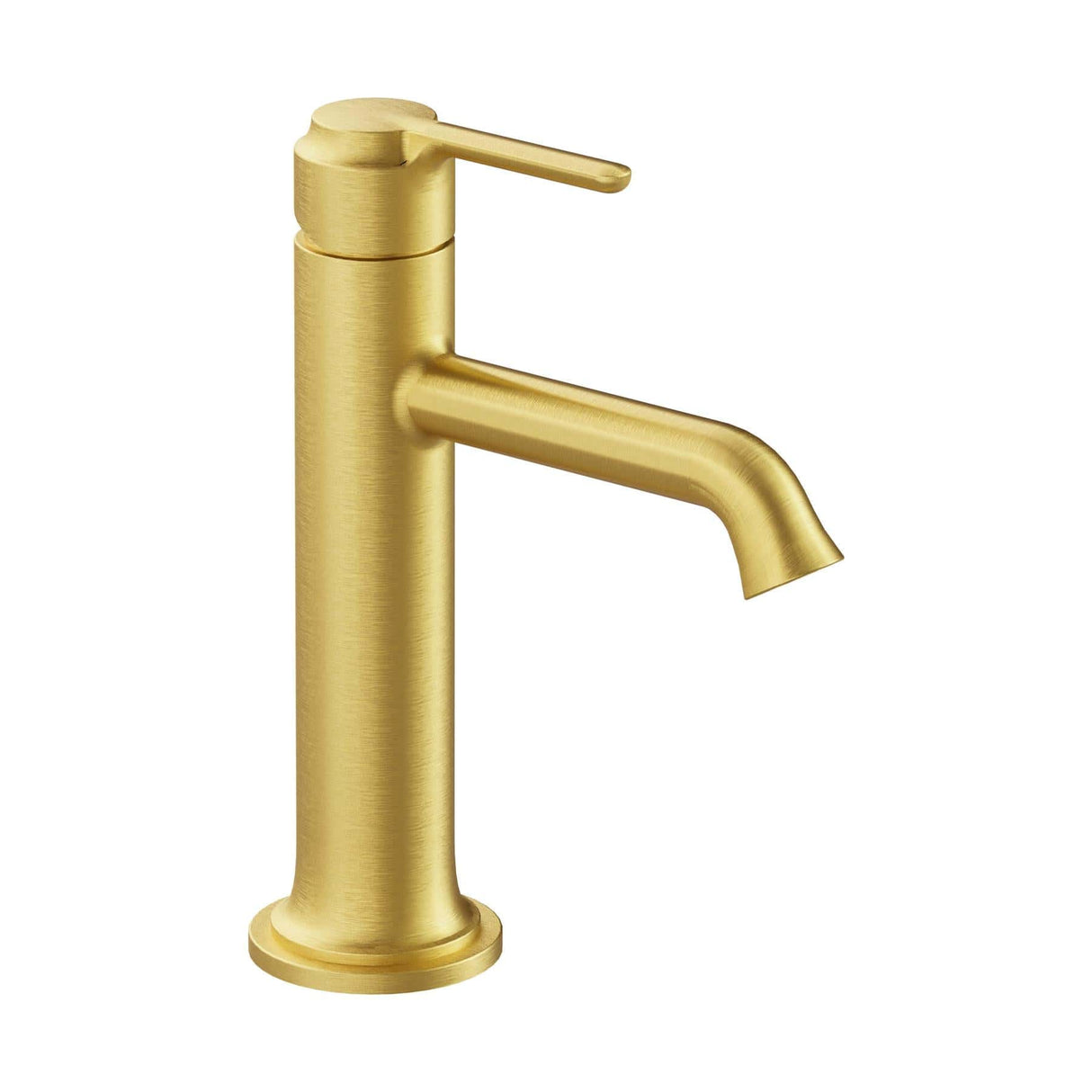 VitrA Mono Basin Tap Brushed Gold VitrA Origin Classic Basin Mixer Tap with Top Handle