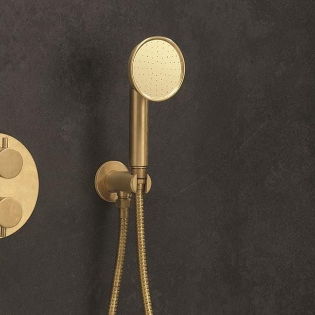 Crosswater Shower Handset Crosswater MPRO Industrial Wall Outlet, Shower Handset and Hose