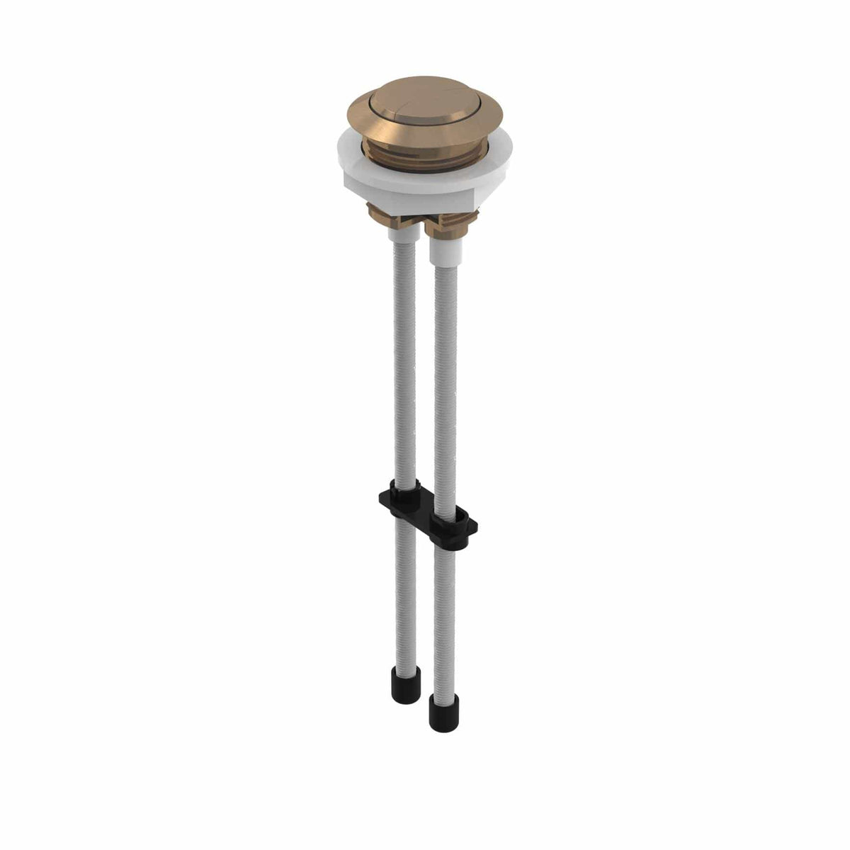 Saneux Flush Plate Brushed Bronze Saneux Close Coupled Flush Button - 2 Rods
