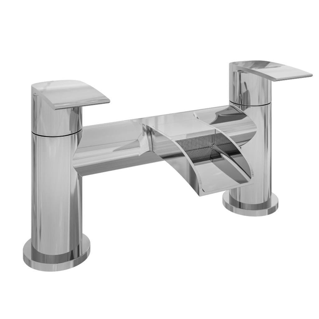 Aquarius Bathrooms Bath Mixer Chrome Aquarius Niagara Waterfall Bath Filler Tap