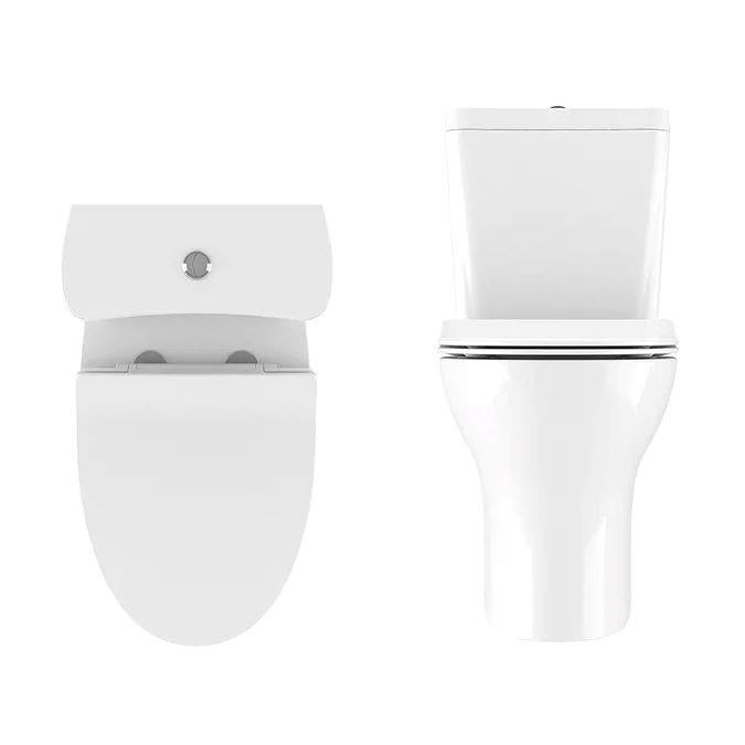 Crosswater Kai Compact Close Coupled Toilet with Soft Close Seat