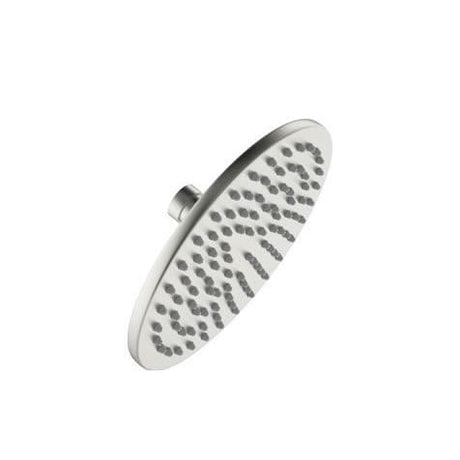 Crosswater Fixed Shower Head Brushed Stainless Steel Effect Crosswater MPRO 200mm Round Fixed Shower Head