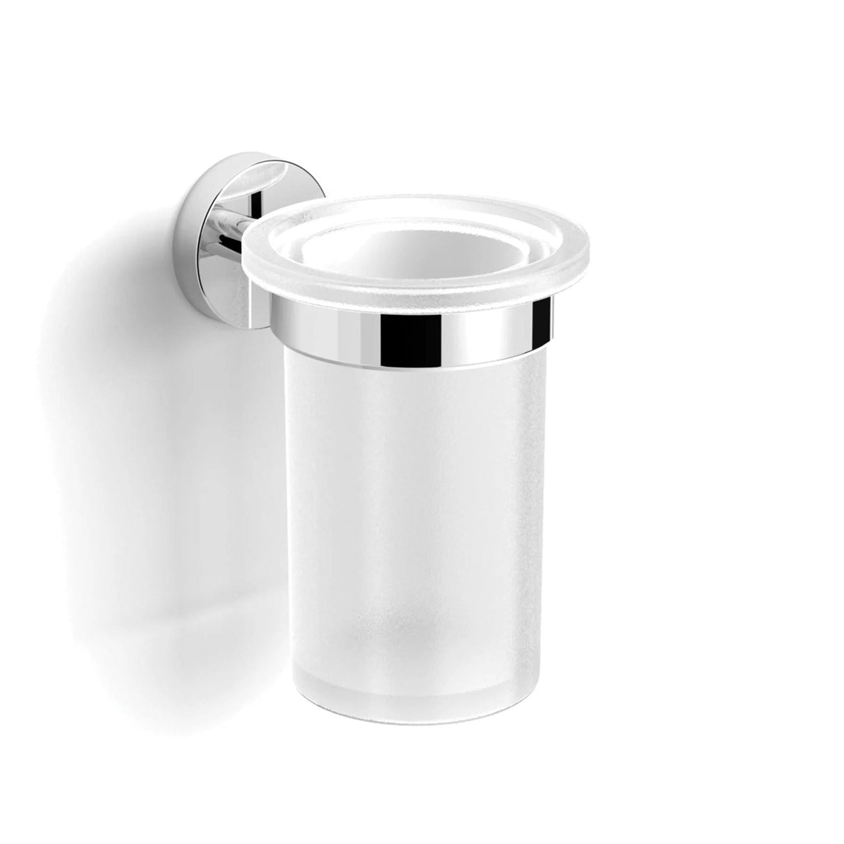 hib. Toothbrush Holder hib. Nano Wall Mounted Tumbler in Chrome