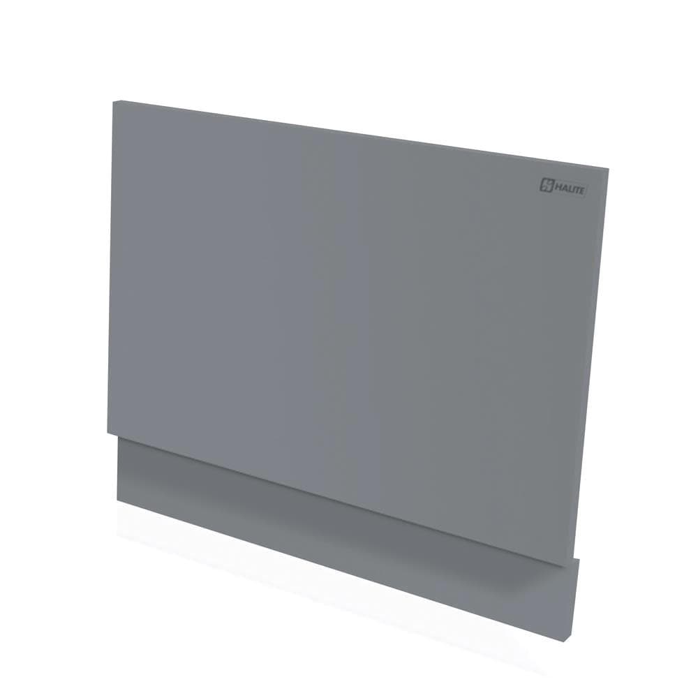 Aquarius Bathrooms Bath Panel 900 x 550mm Aquarius Halite Waterproof End Bath Panel in Matt Grey