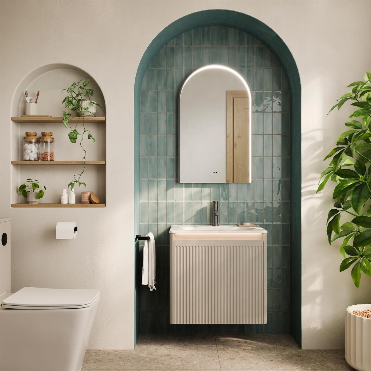 HiB Illuminated Mirror HiB Nova LED Illuminated Mirror