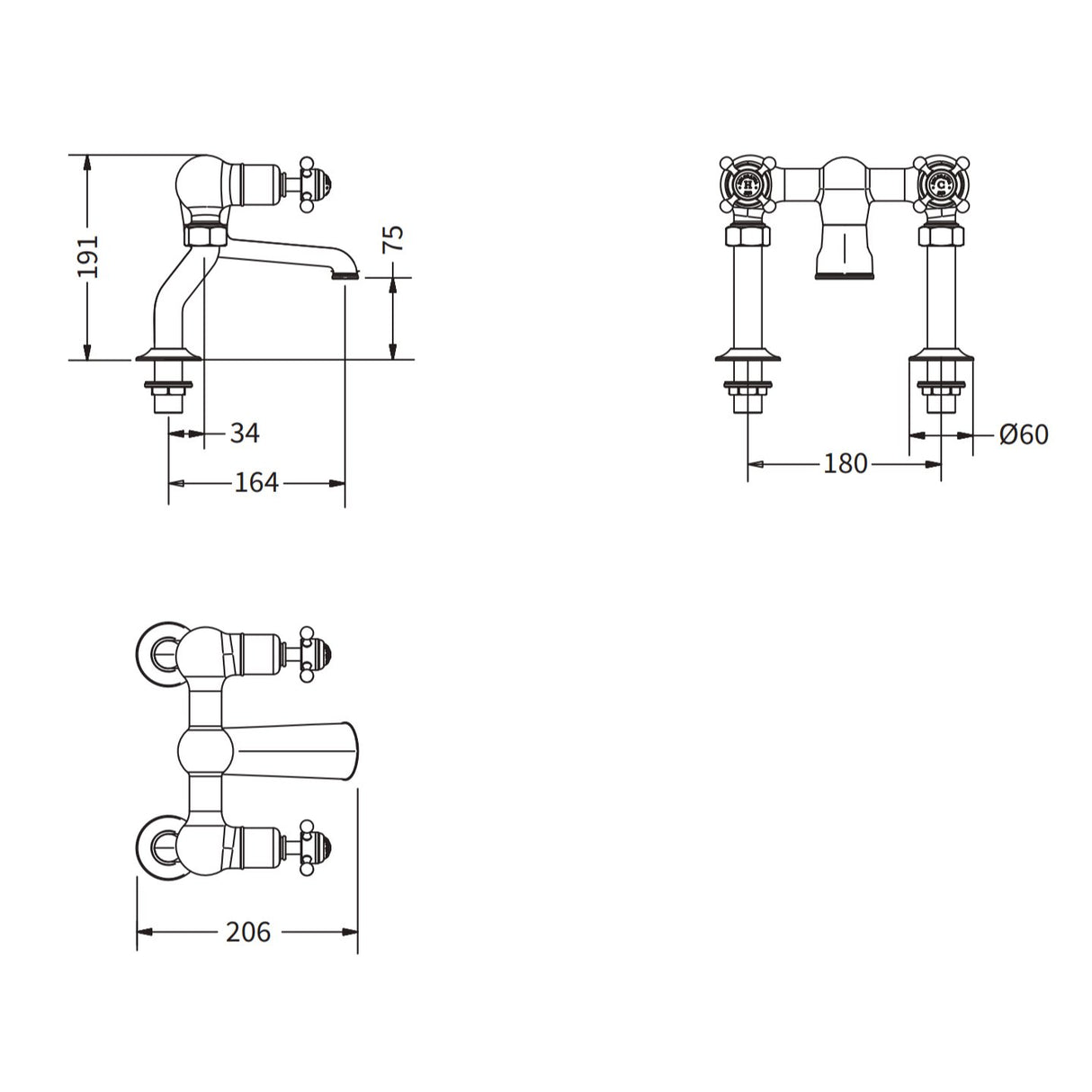Crosswater Freestanding Bath Filler Crosswater Belgravia Floor Standing Bath Filler