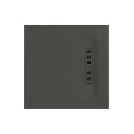 Crosswater Square Shower Tray Matt Grey Crosswater Vito Square 25mm Stone Resin Shower Tray