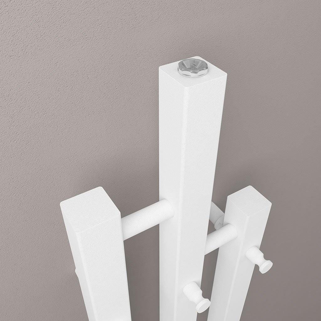 Eastbrook Designer Towel Radiator Eastbrook Conwy Vertical Designer Radiator - 1200 x 220mm - Matt White