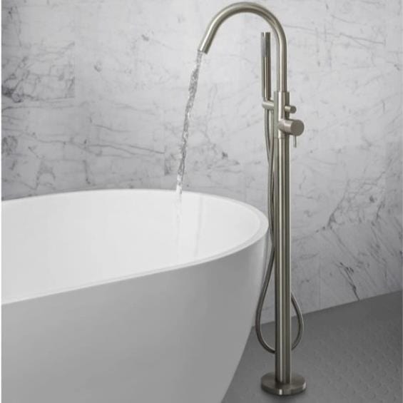 Crosswater Freestanding Bath Filler Crosswater MPRO Floor Standing Bath Shower Mixer