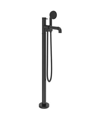 Crosswater Freestanding Bath Filler Crosswater MPRO Industrial Floor Standing Bath Shower Mixer Tap