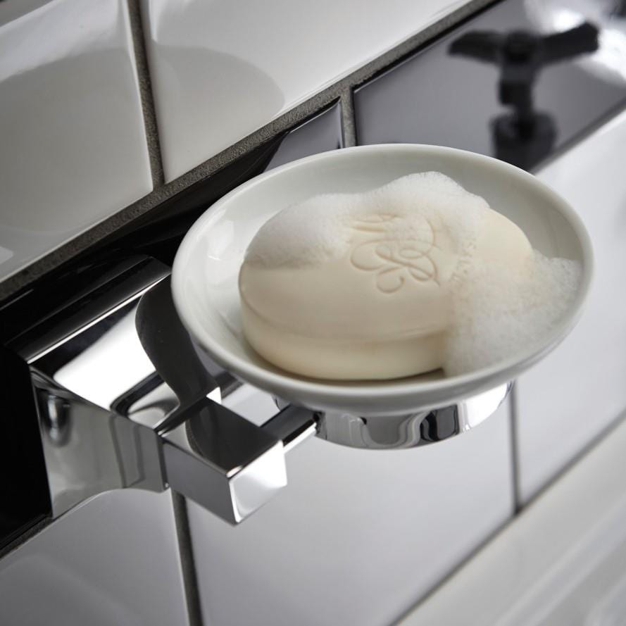 Heritage Soap Dish Heritage Chancery Soap Dish in Chrome