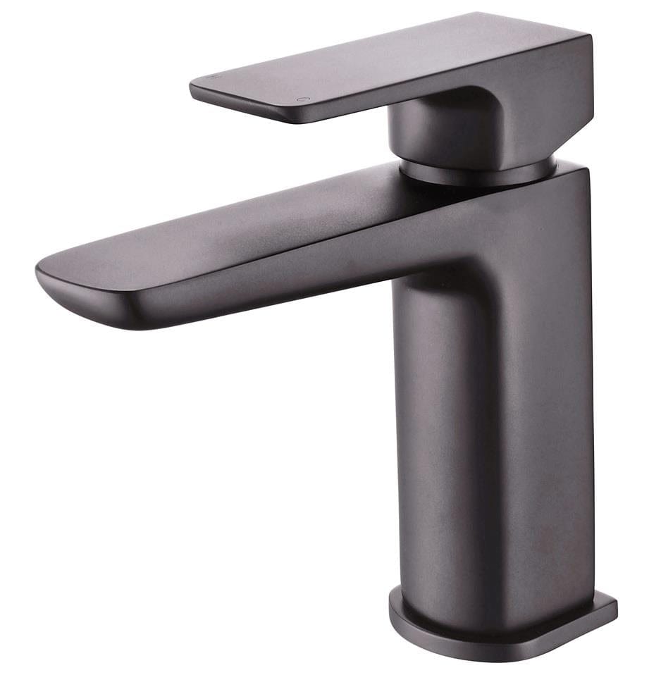 Aquarius Mono Basin Tap Gunmetal Grey Aquarius Hydro Mono Basin Mixer Tap with Waste
