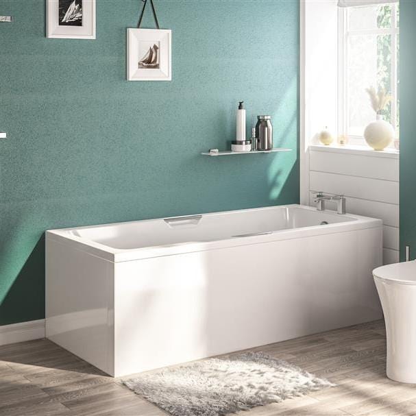 Eastbrook Single Ended Bath Eastbrook Portland Low Level Eco Single Ended Bath With Twin Grips