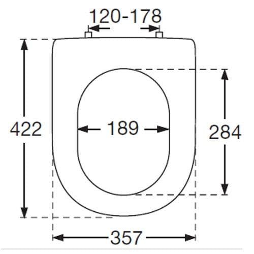 Villeroy & Boch Toilet Seat Villeroy & Boch Replacement Bellevue Toilet Seat Soft Close in White