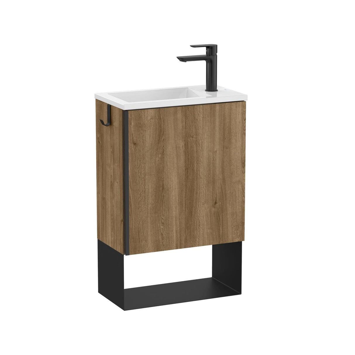Roca Cloakroom Vanity Unit Roca Mini Pro 450mm Wall Mounted Cloakroom Vanity Unit with Basin