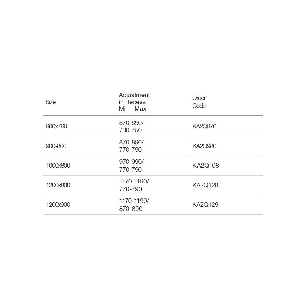 Merlyn Quadrant Shower Enclosure Merlyn IQ Easyfit 2 Door Offset Quadrant Shower Enclosure