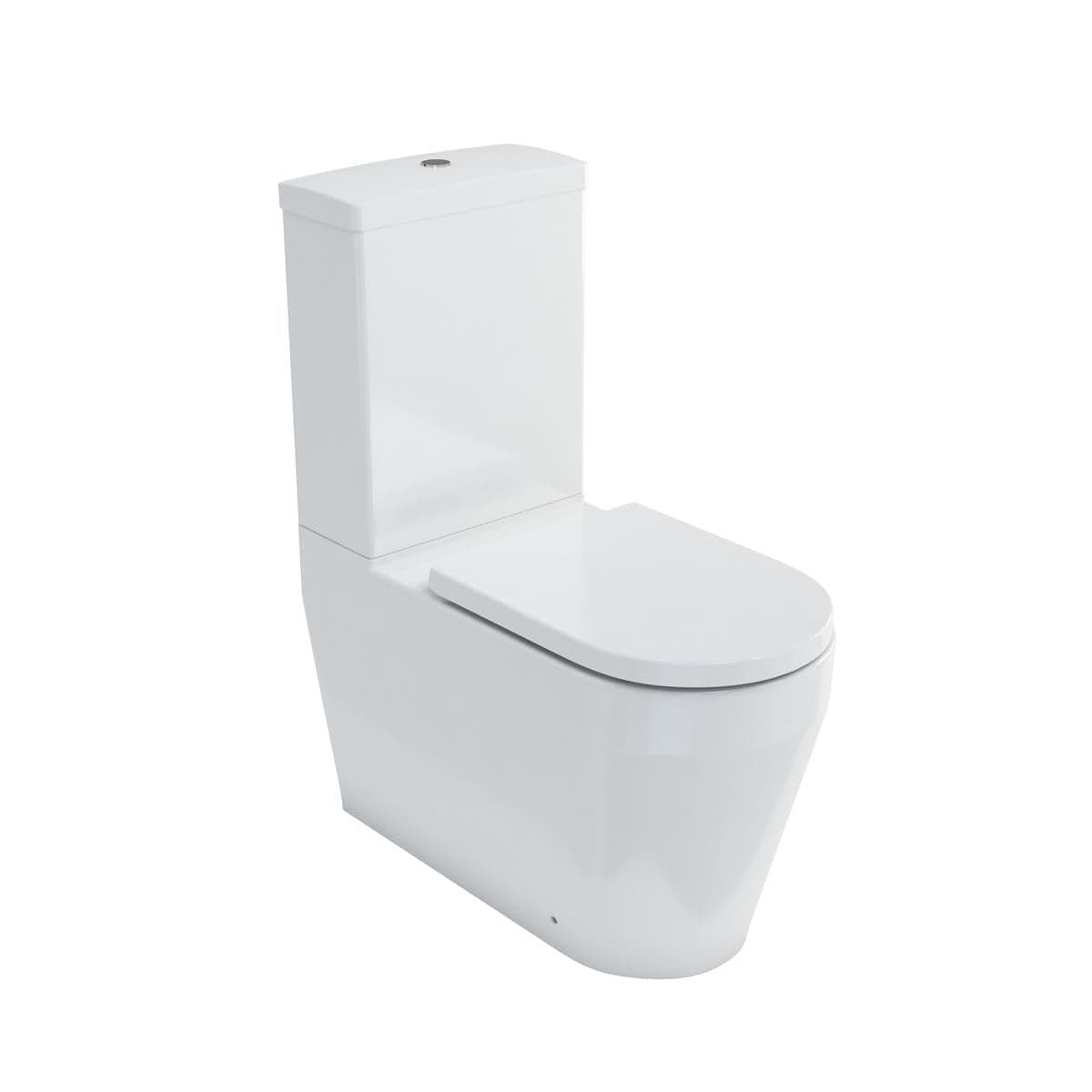 Britton Close Coupled Toilet Britton Stadium Close Coupled Toilet with Soft Close Seat
