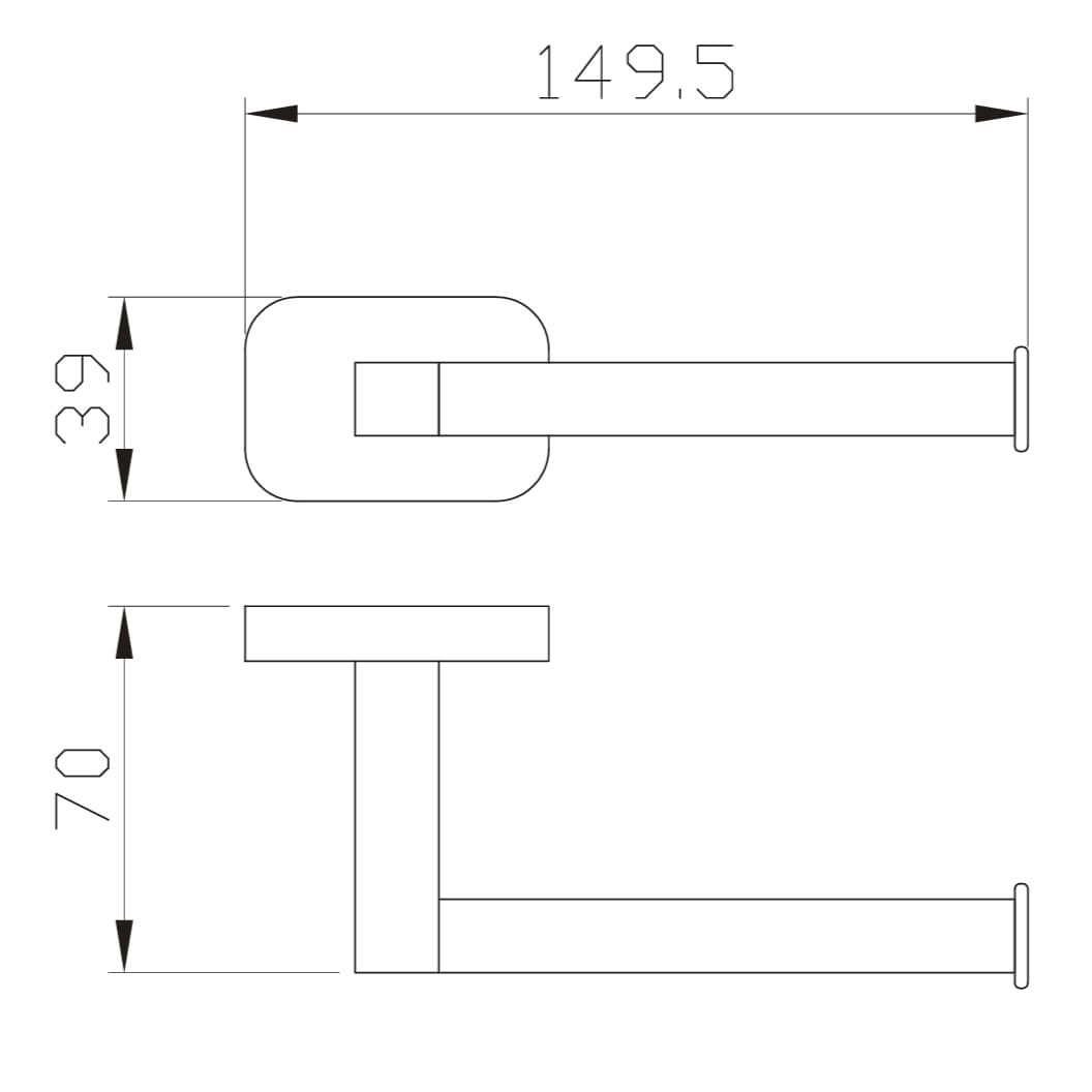 Eastbrook Toilet Roll Holder Eastbrook Asti Toilet Roll Holder