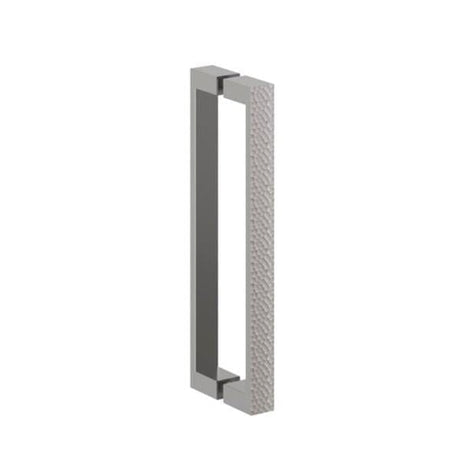 Crosswater Shower Door Handle Brushed Stainless Steel / Hammered Crosswater Asura 8mm Shower Door Handle