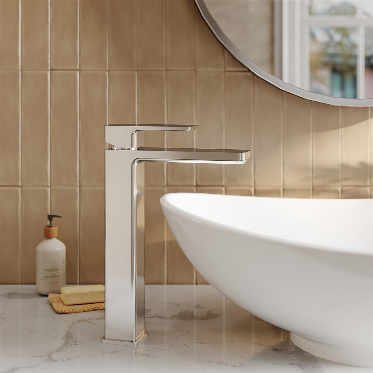 Aquarius Bathrooms Tall Basin Tap Aquarius Tetra Tall Mono Basin Mixer Tap