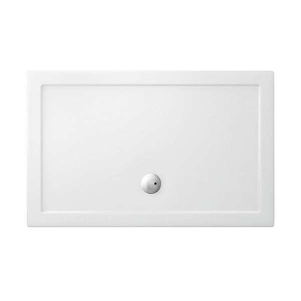 Crosswater Rectangle Shower Tray 760 x 1200mm Crosswater 35mm Acrylic Rectangle Shower Tray