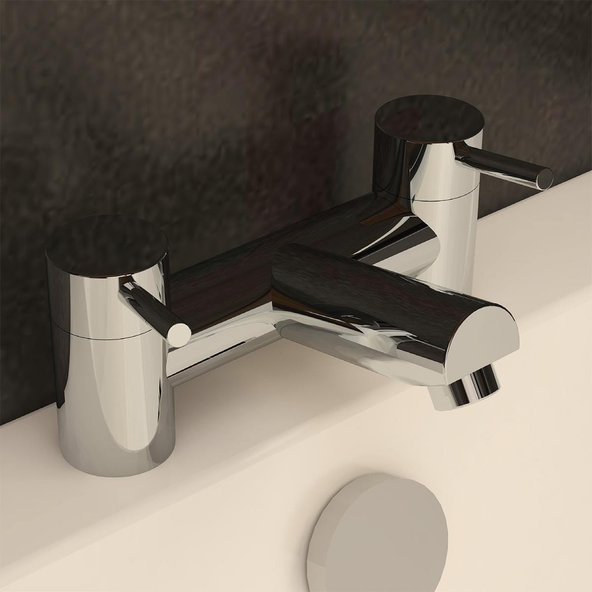 Imex Bath Mixer Imex Arco Bath Filler Tap in Chrome