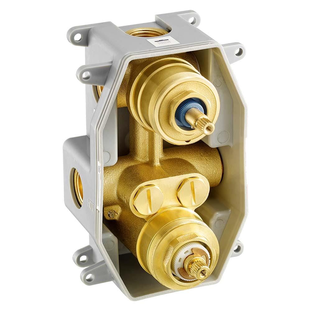 Flova Concealed Shower Valve Flova SlimBOX Universal SuperSlim Thermostatic 1,2 or 3 Outlet Shower Valve