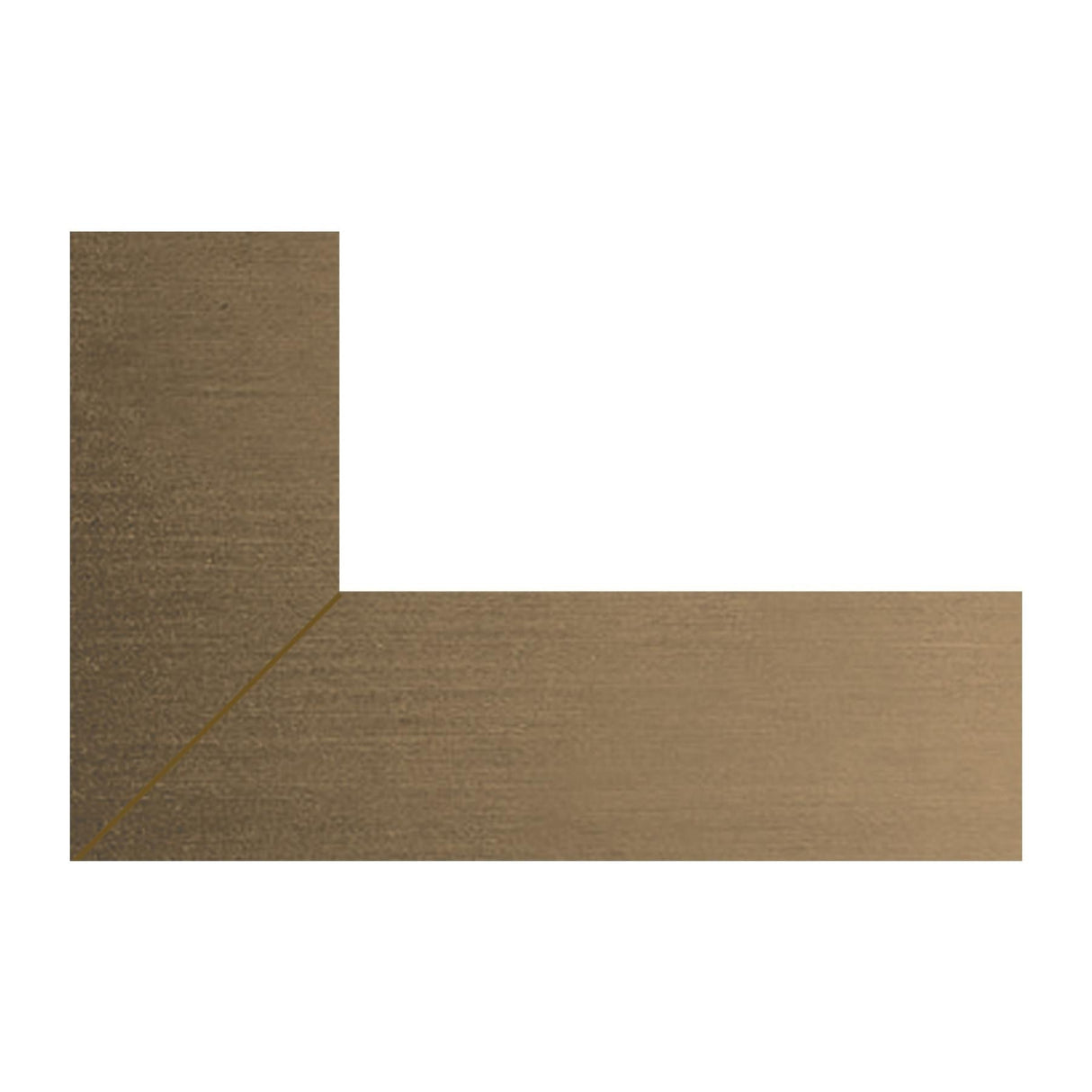 HiB Mirrored Cabinet 800 x 700mm / Brushed Bronze HiB Vanquish LED Illuminated Recessed Cabinet