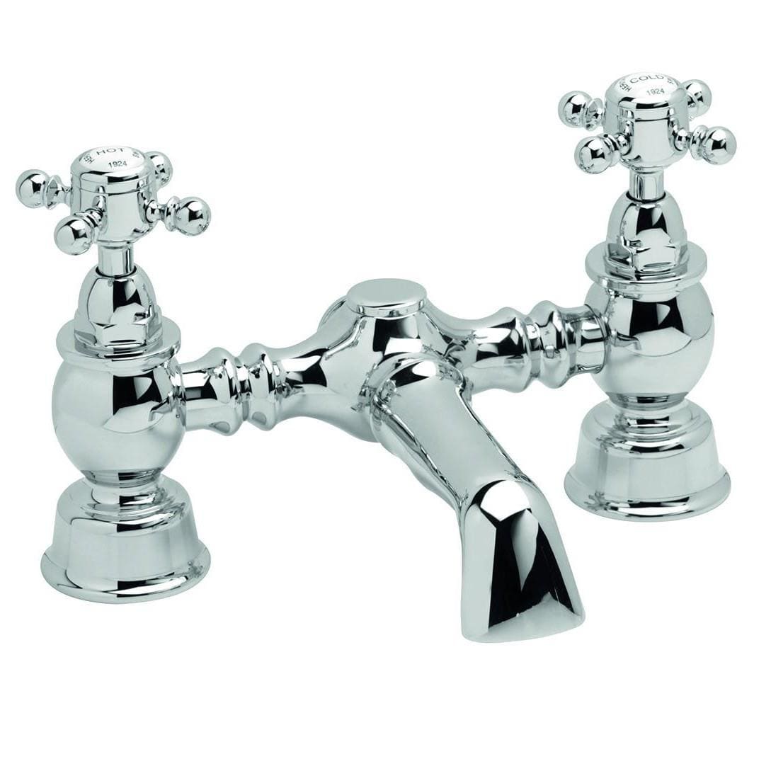 Heritage Bath Mixer Chrome Heritage Hartlebury Bath Filler