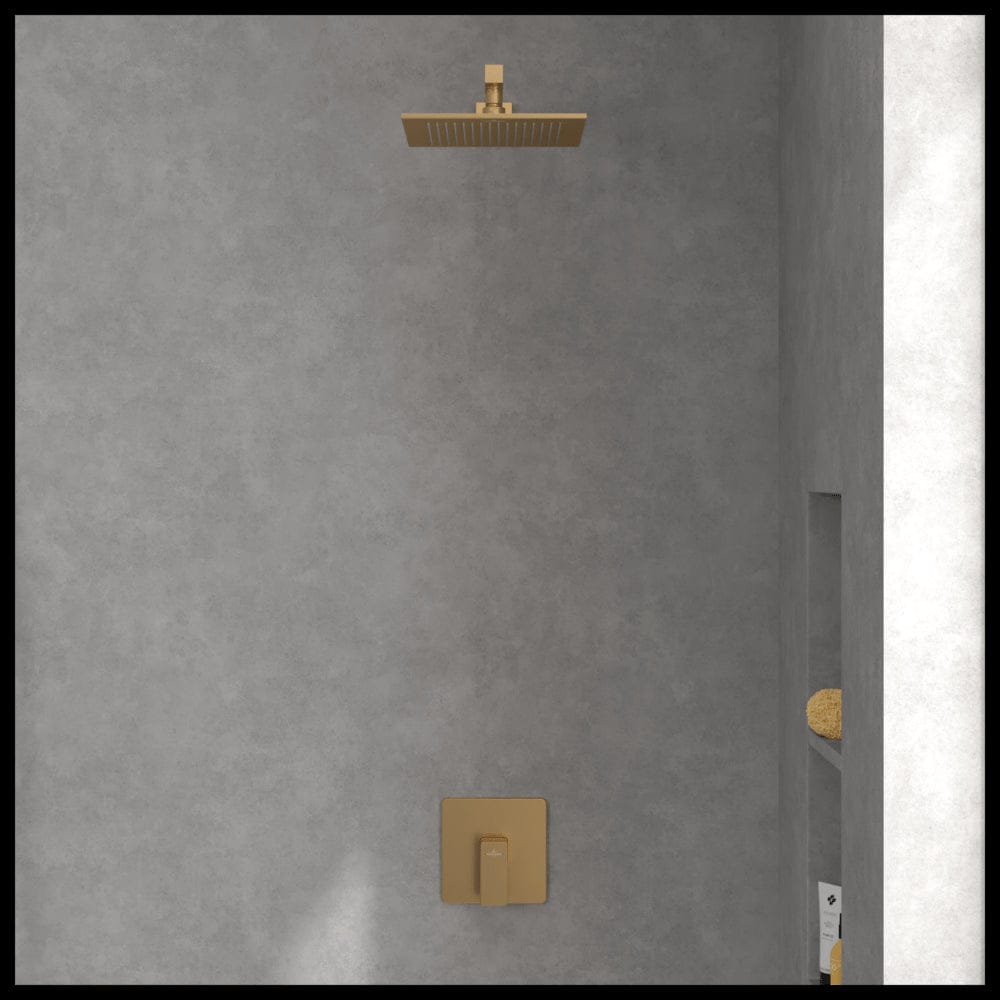 Villeroy & Boch Concealed Shower Valve Villeroy & Boch Subway 3.0 1 Outlet Single Lever Trim Set Mixer