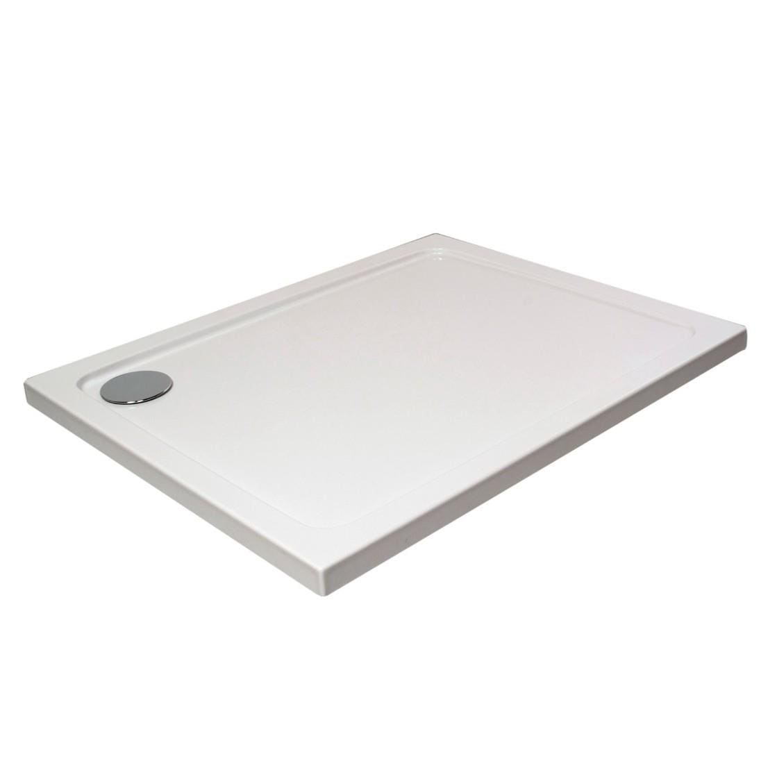 Aquarius Bathrooms Quadrant Shower Tray Aquarius Urbano 45mm Rectangular Stone Resin Anti Slip Shower Tray