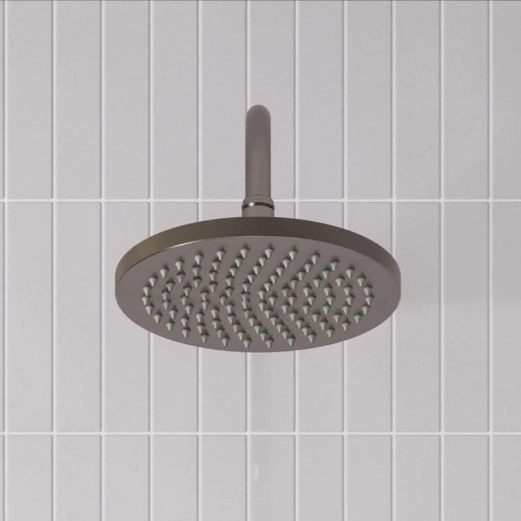 Burlington Concealed Shower Set Burlington Guild Square 1 Outlet, 2 Handle Concealed Thermostatic Shower Valve with Fixed Shower Arm & Head, Rail, Hose, Handset & Outlet Elbow