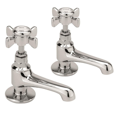 Sagittarius Pillar Basin Tap Chrome Sagittarius Churchman Basin Taps