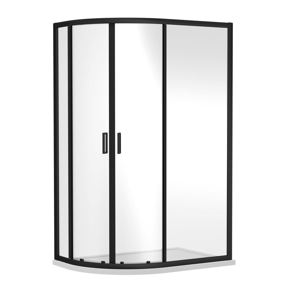 Aquarius Bathrooms Quadrant Shower Enclosure Aquarius Urbano 6mm Quadrant Shower Enclosure 1850mm