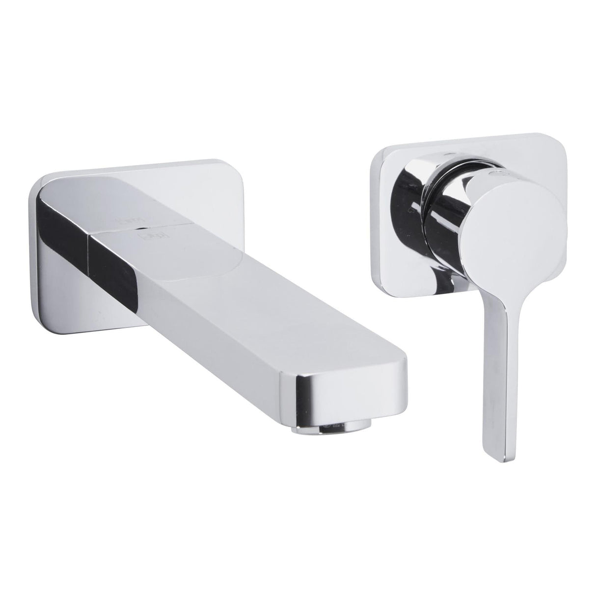 JTP Wall Mounted Basin Tap JTP Curve Wall Mounted Single Lever Basin Mixer Tap - Chrome