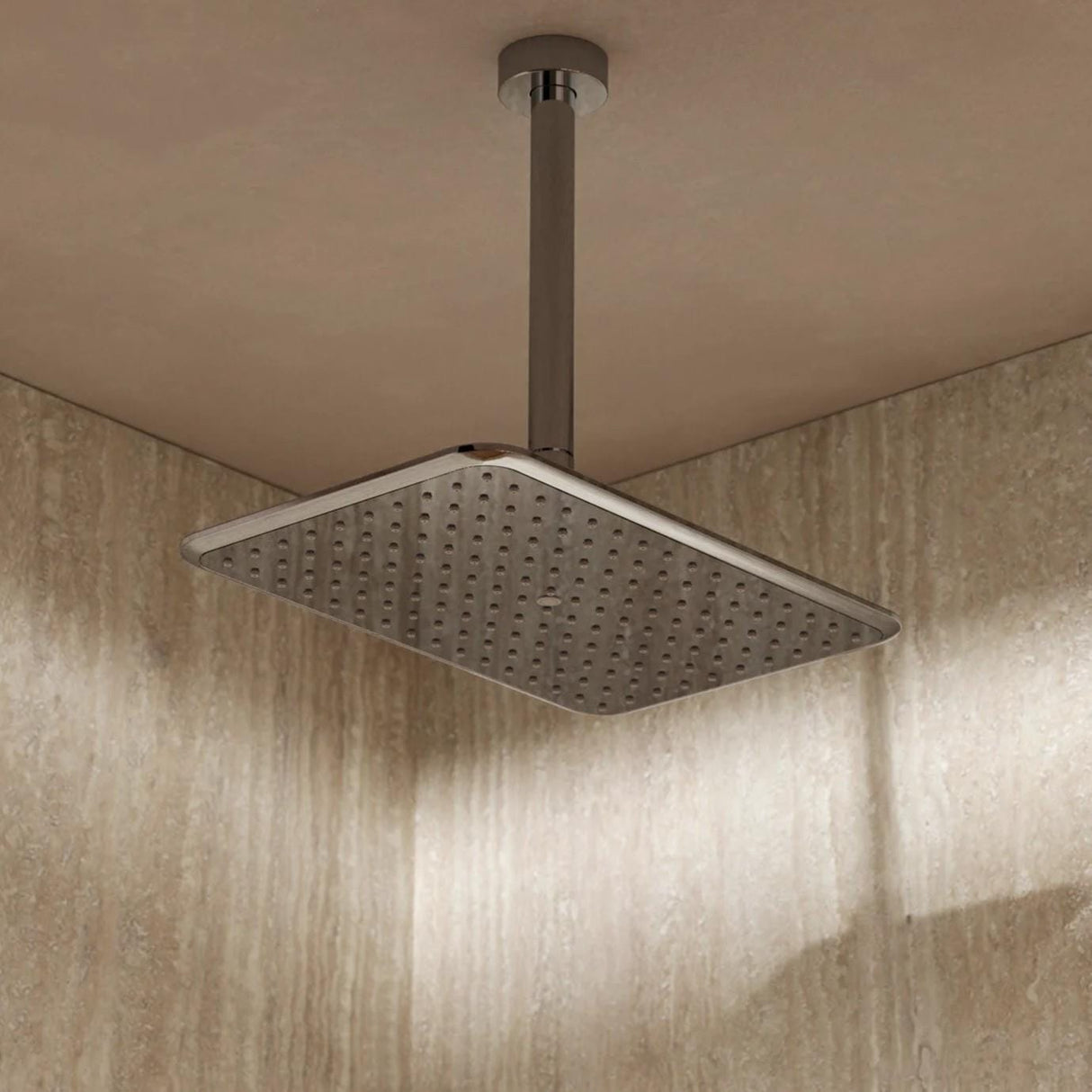 Crosswater Fixed Shower Head Crosswater Essence Fixed Shower Head with Air System in Chrome