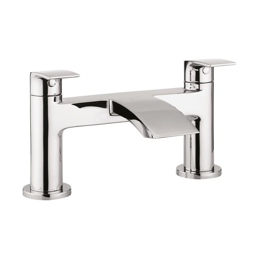 Crosswater Flow Bath Filler Tap in Chrome