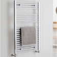 Vogue 1800 x 600 / Central Heating Vogue Focus Straight Towel Rail in Chrome
