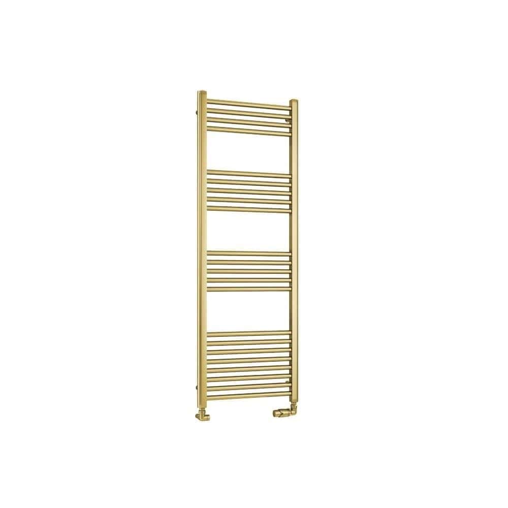 Eastbrook Wendover Straight Heated Towel Rail in Brushed Brass