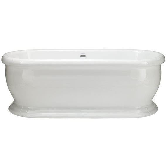 Heritage Modern Freestanding Bath Heritage Derrymore Freestanding Double Ended Bath - 1700 x 800mm - White