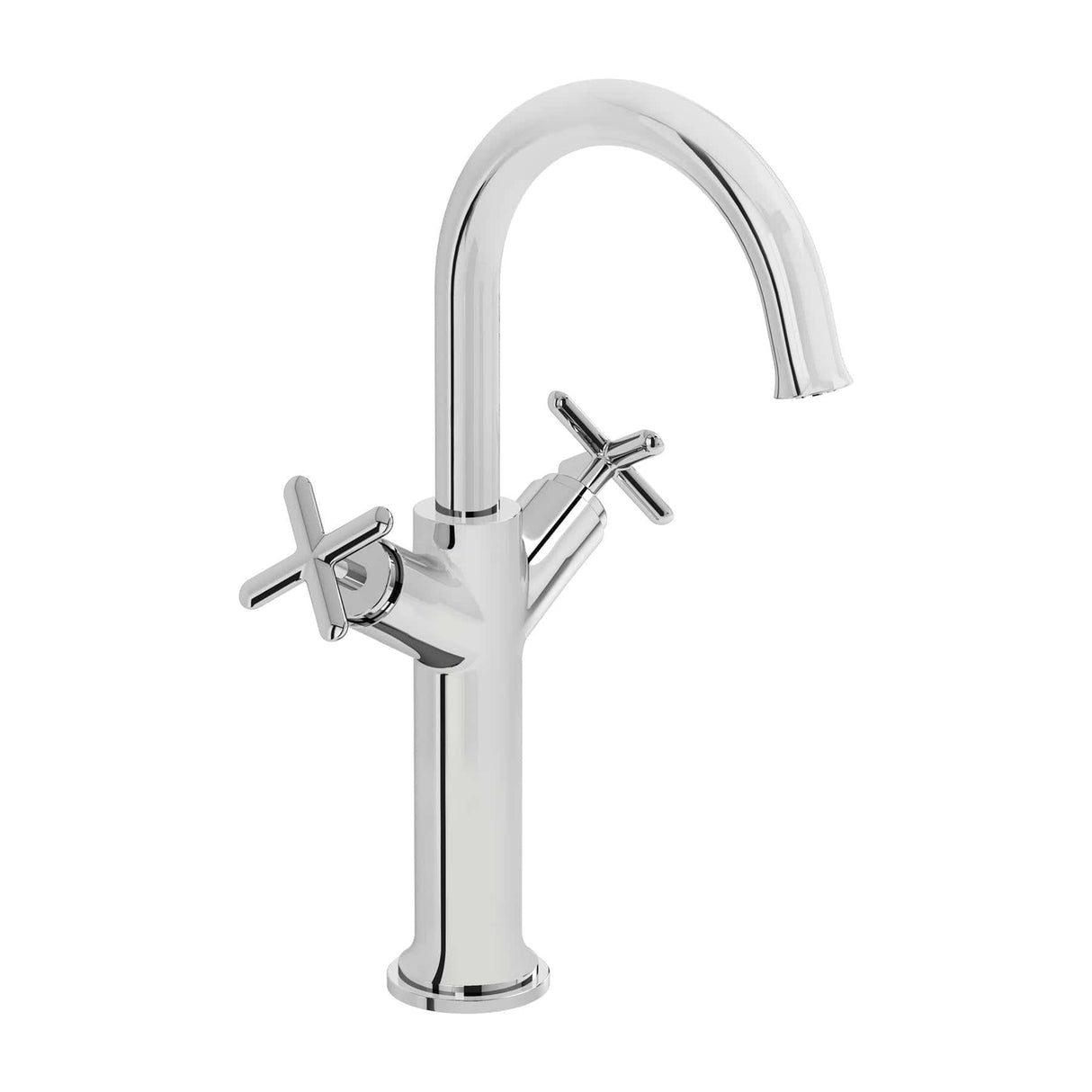 VitrA Tall Basin Tap VitrA Origin Classic Tall Basin Mixer Tap with Cross Handles for Bowls