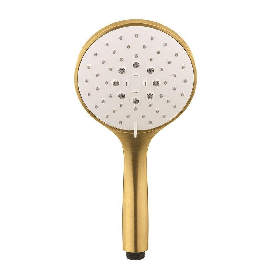 Crosswater Shower Handset Brushed Brass Crosswater MPRO 3 Mode Shower Handset