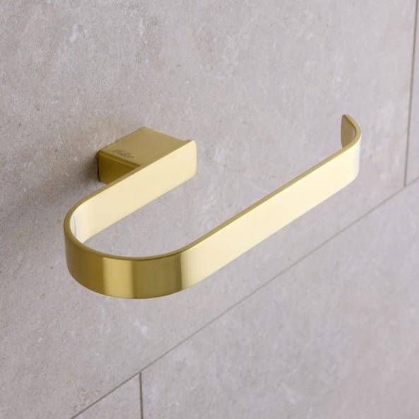 Miller Towel Rails and Rings Brushed Brass Miller Orlando Towel Holder